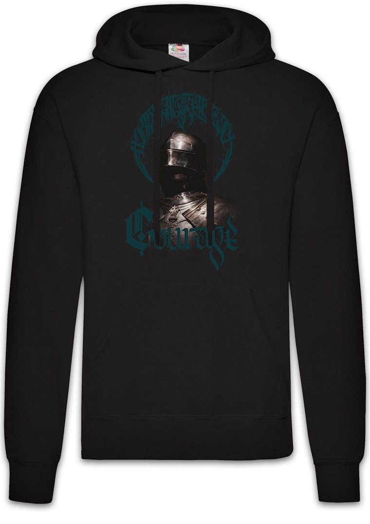 Hoodie Courage Knight Herren Hoodie Mut Tugenden Ritter Seven 7 Virtues