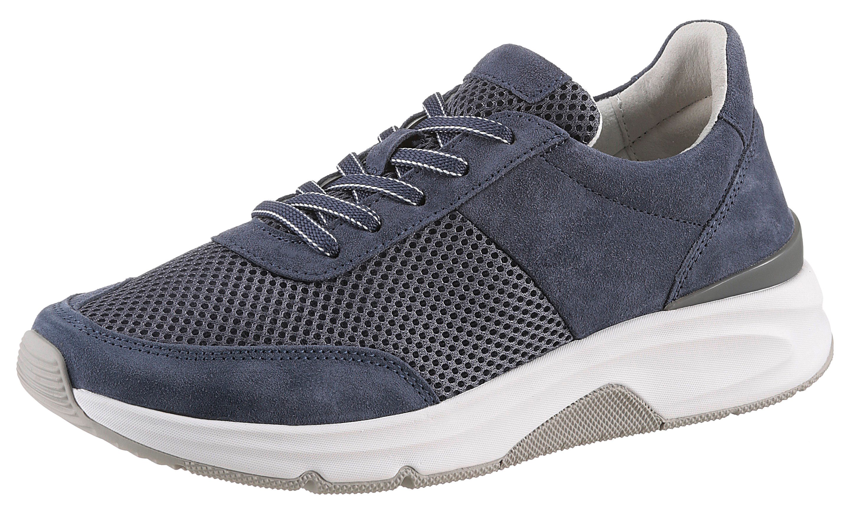 rollingsoft Keilsneaker, Freizeitschuh, Halbschuh, Schnürschuh, Logoschriftzug an der Ferse
