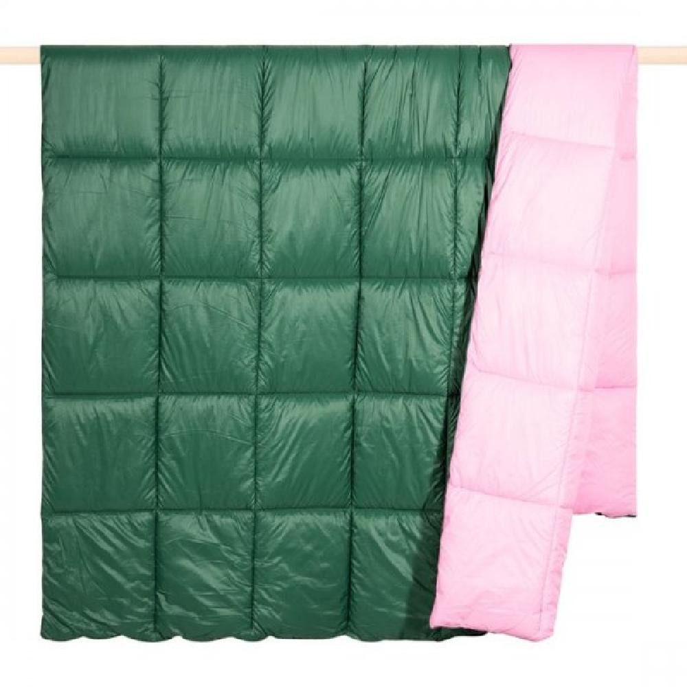 Wohndecke Decke Garment Green Pink (140x200cm), günstig online kaufen