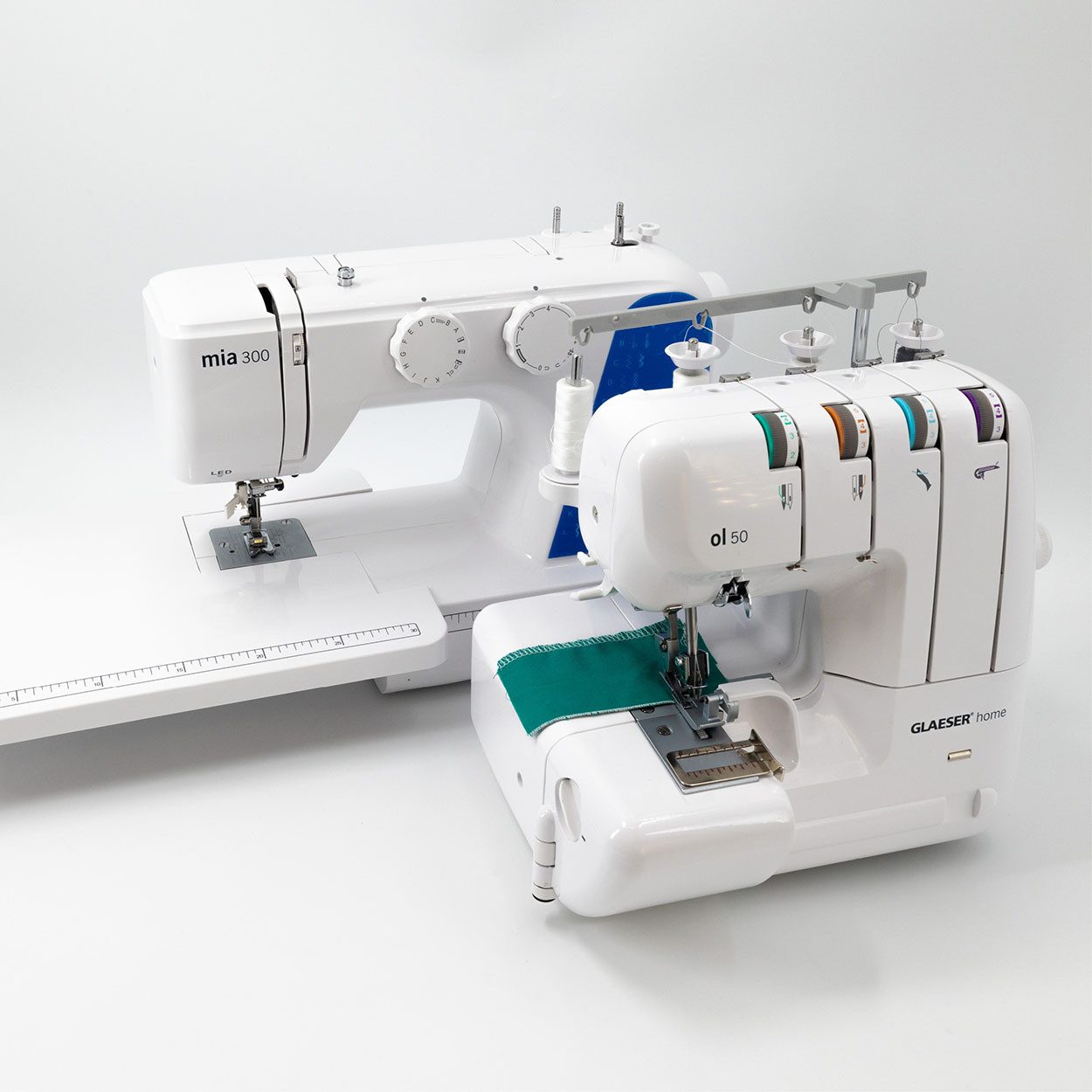 GLAESER home Nähmaschine GLAESERhome Advanced-Bundle ol50 + mia300 – Bild 3 von 5