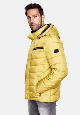 New Canadian Steppjacke Lightwear-Stepp Jacke mit abnehmbarer Kapuze