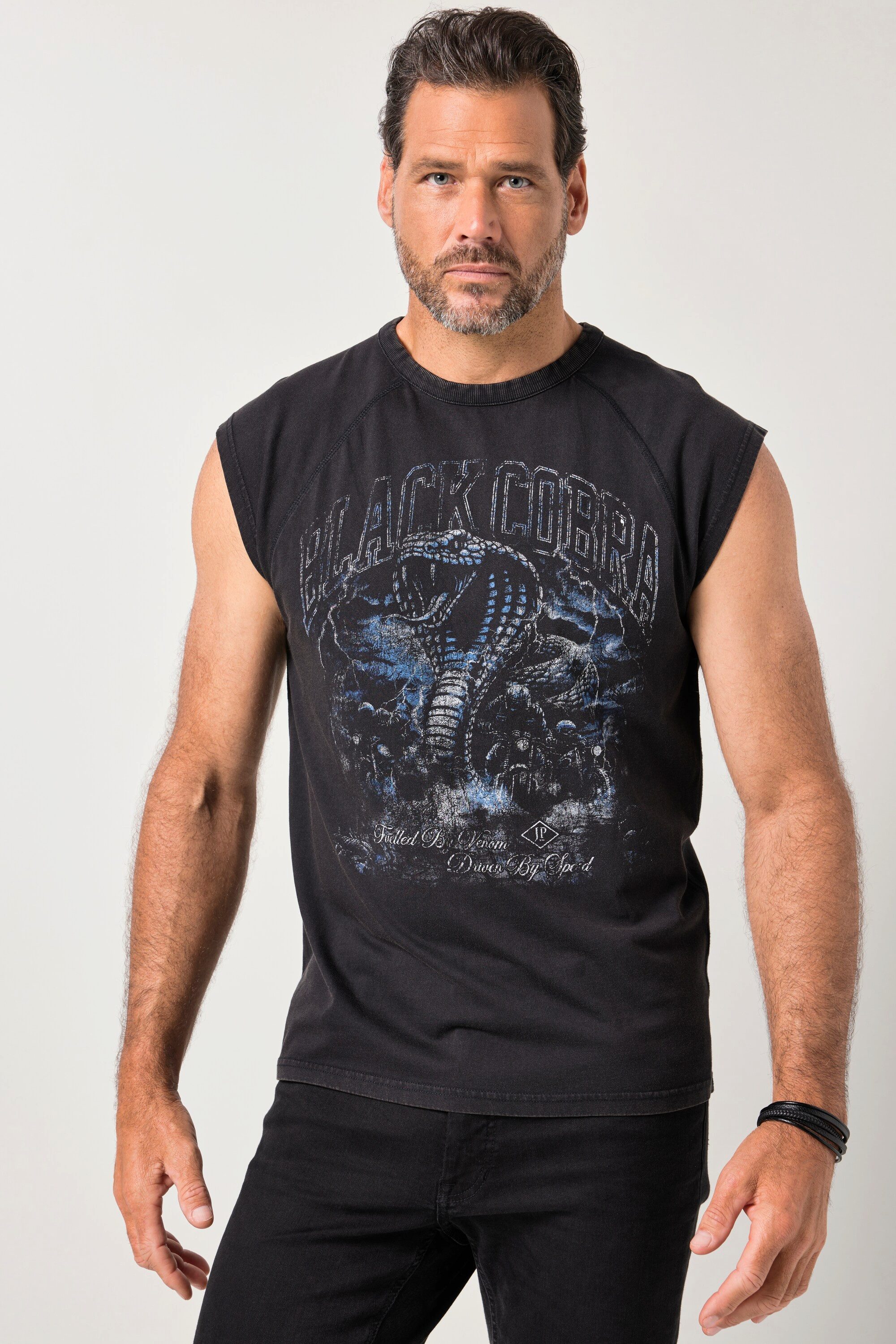 T-Shirt Tanktop Print Vintage Look