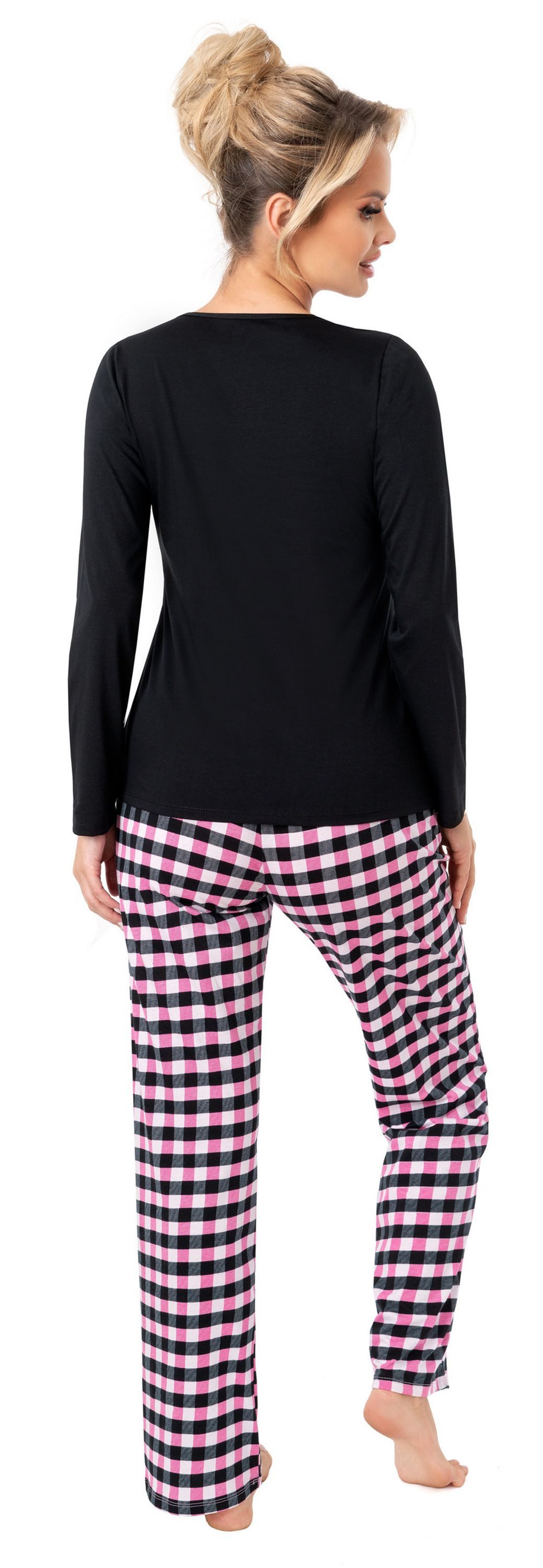 Donna Schlafanzug Sleep (Set, 2 tlg., 2-teilig) Damen Pyjama lang 2-teilig günstig online kaufen