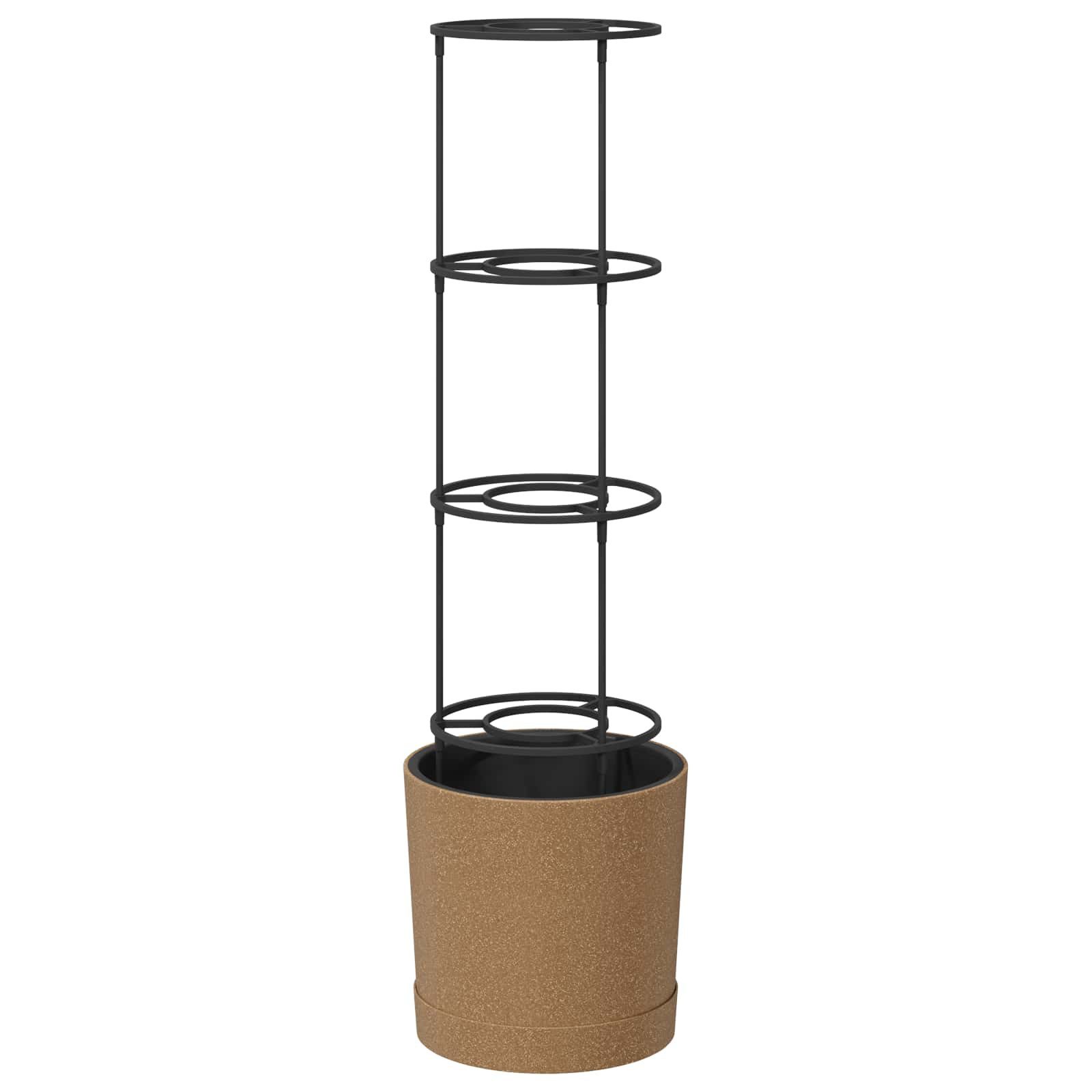 vidaXL Terrassendielen Tomatenaufzucht Naturo ECO Ø 29 x 106 cm WPC, BxL: je 106x29 cm, (1-St)