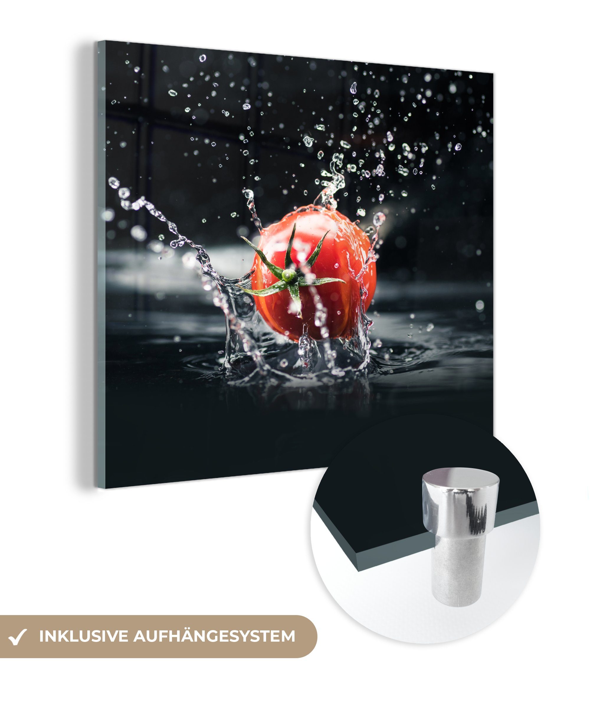 MuchoWow Acrylglasbild Tomate - Gemüse - günstig online kaufen