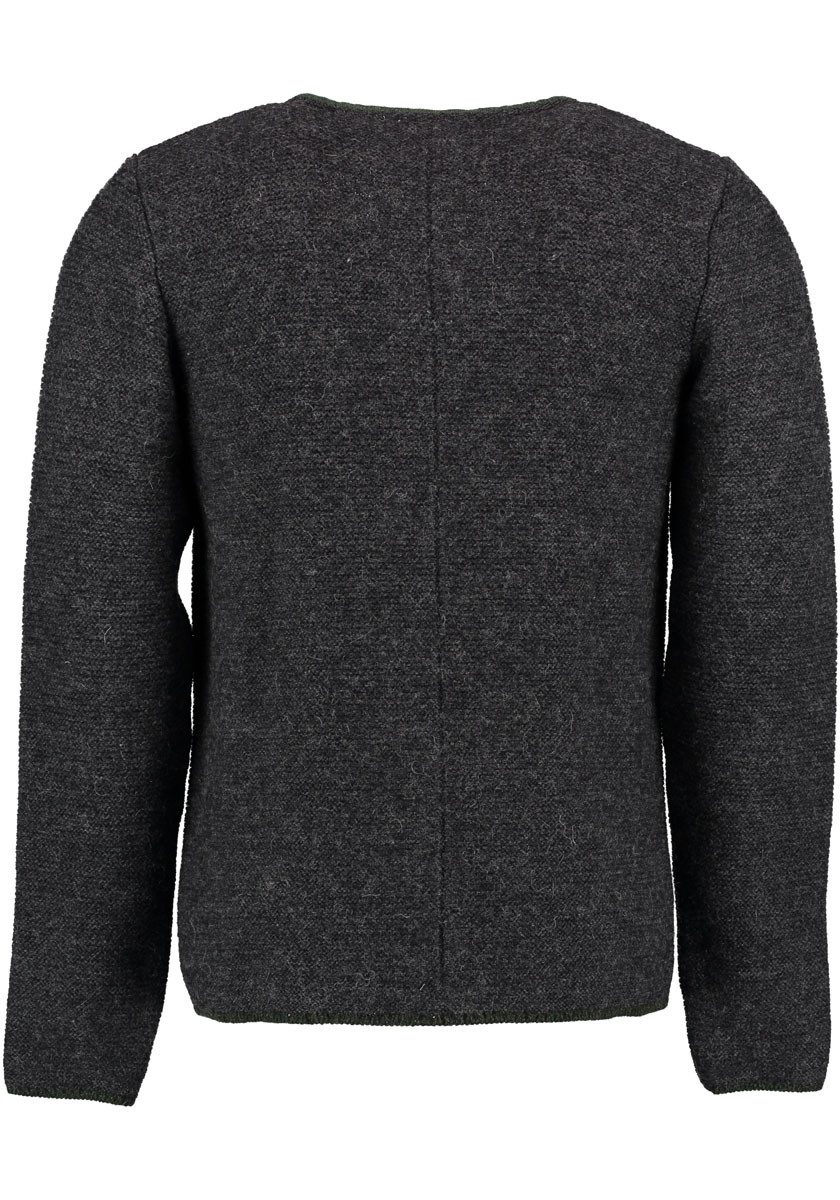OS Trachten Strickjacke Xaluna Rundhalsausschnitt günstig online kaufen