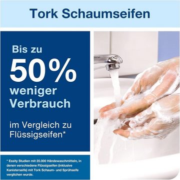 TORK Flüssigseife 520501 Premium mild duftende Schaumseife für S4 Spender je 1000 ml