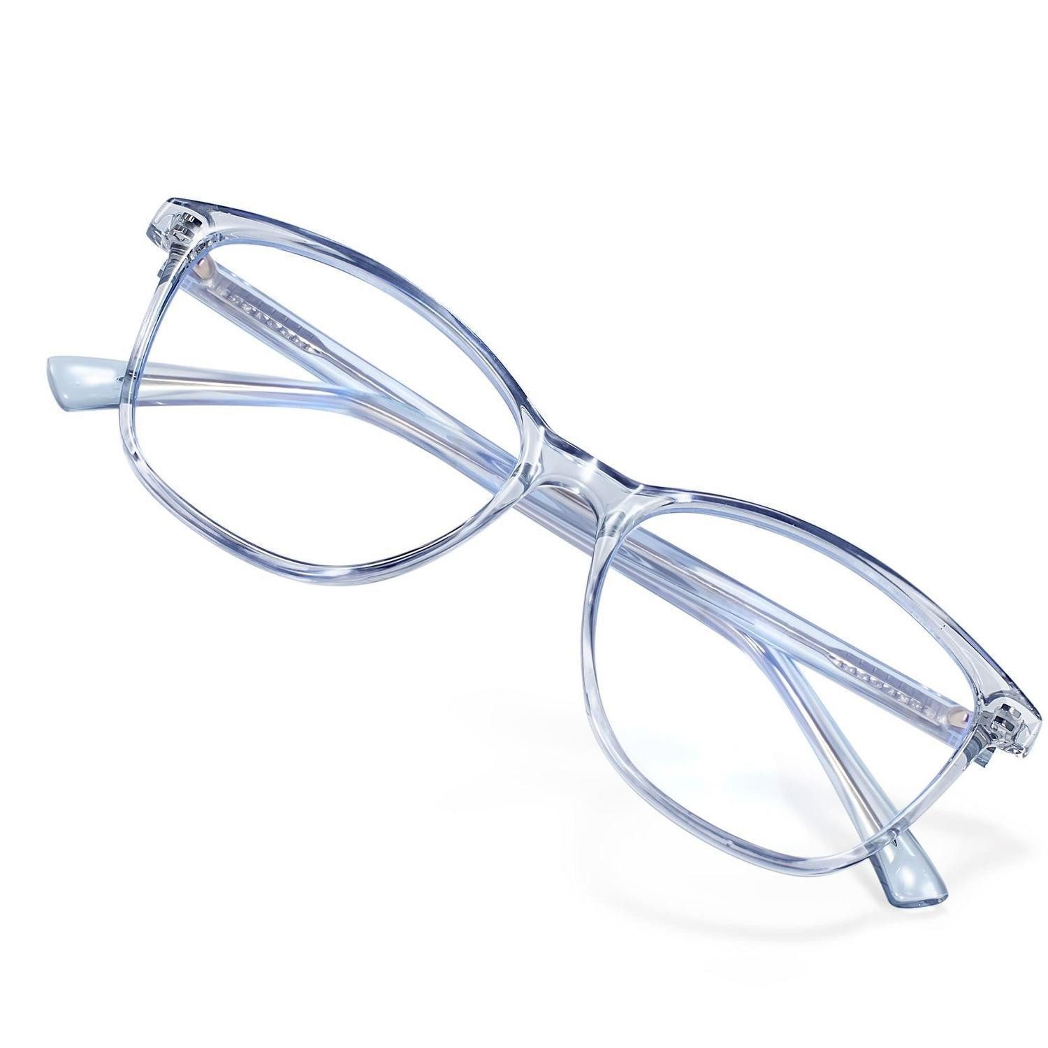 LuxusKollektion Brille Blaulichtfilter Brille Damen Oversized TR90 Blaufilter