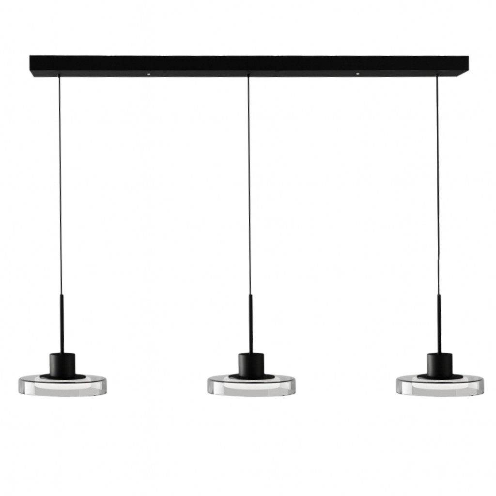 Liadomo LED Pendelleuchte Volos, dimmbar, LED fest integriert, Warmweiß, Neutralweiß, Tageslichtweiß, aus Glas, Fernbedienung inkl., Nachtlicht, Timerfunktion