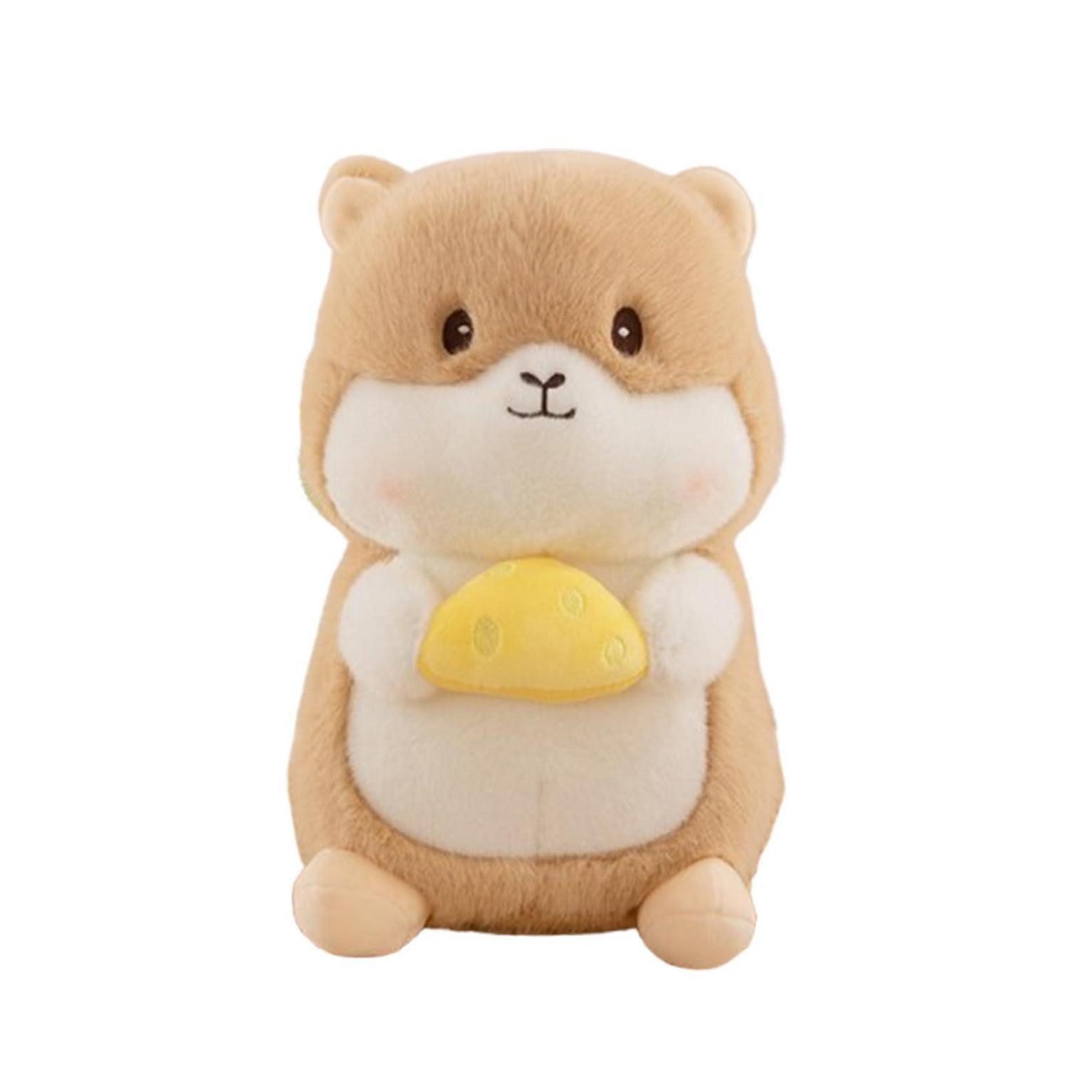 LuxusKollektion Kuscheltier Plüschtier Hamster Kawaii Kinder Stofftier Geschenke 30 cm Gelb