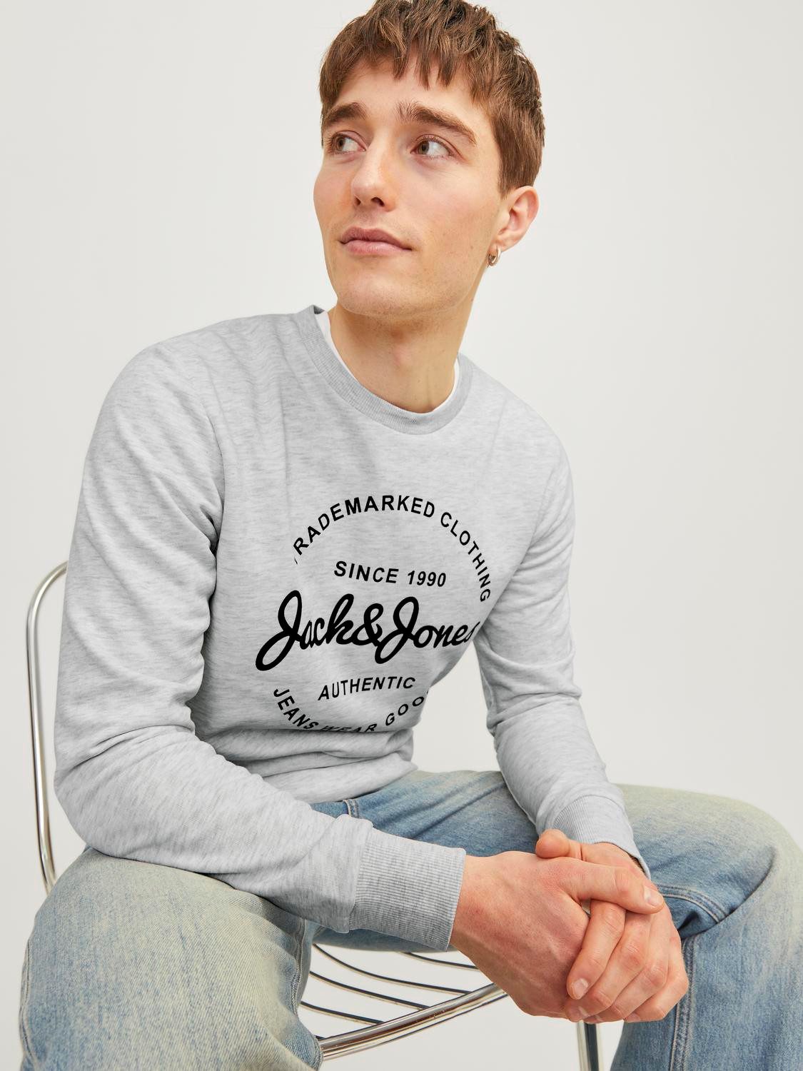 Jack & Jones Sweatshirt JJFOREST SWEAT günstig online kaufen