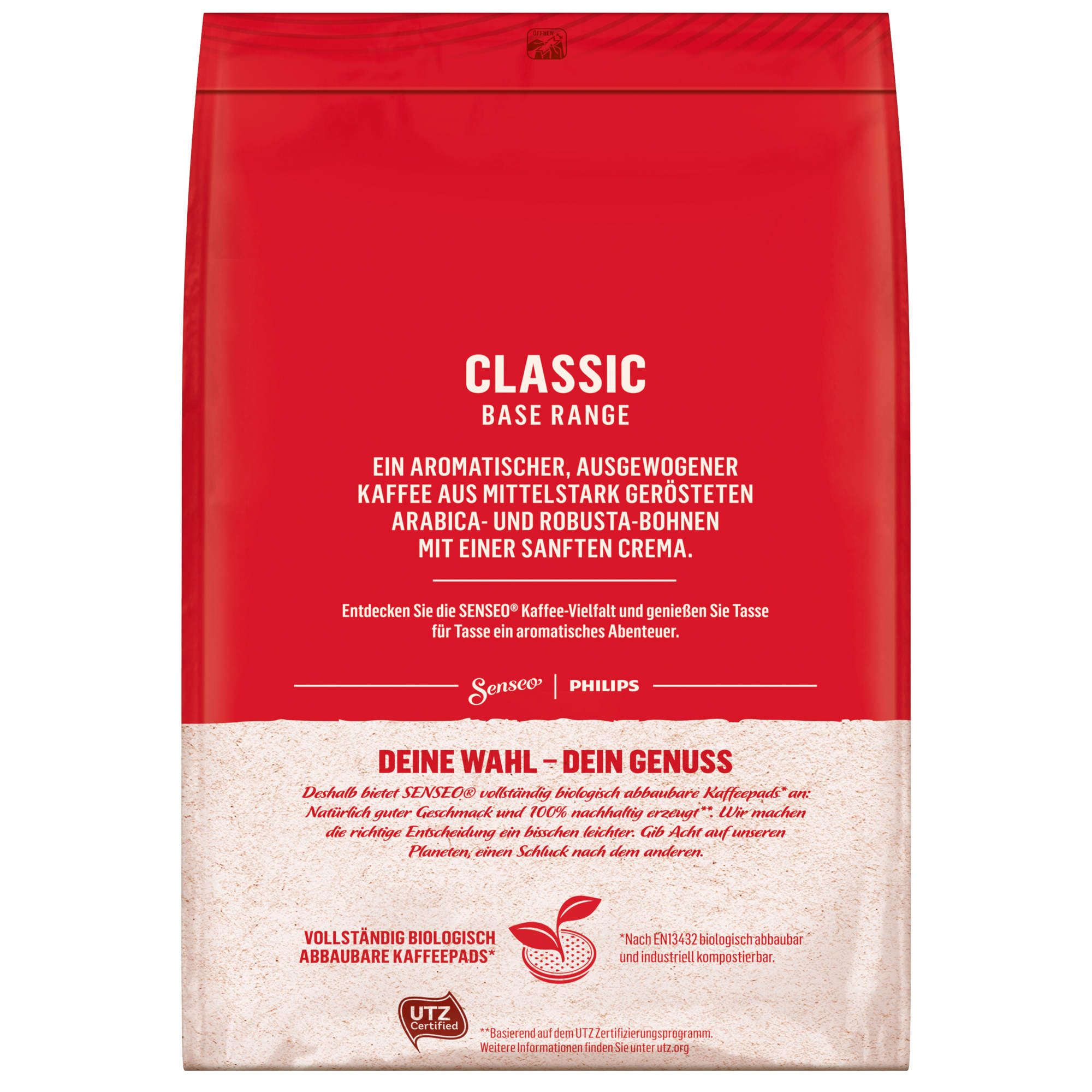 Senseo Kaffee Pads XXL Probierpaket 3 Sorten Mild Classic Strong 288 Kaffeepads, 1998 g, (Packung, 6er Pack)