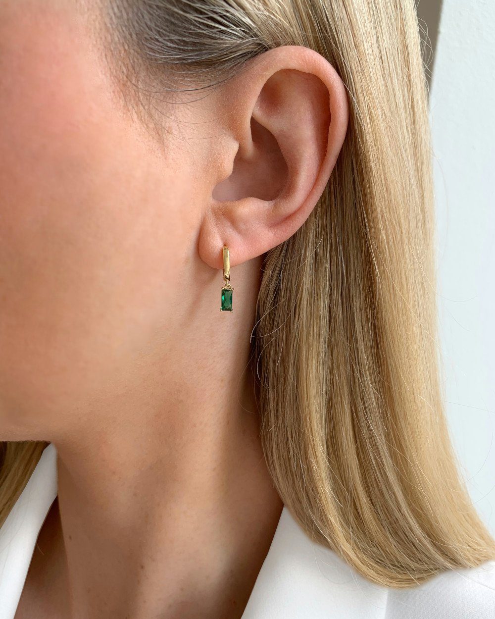 DANIEL CLIFFORD Paar Creolen 'Cara' Creolen 925 Silber 18 Karat vergoldet A günstig online kaufen