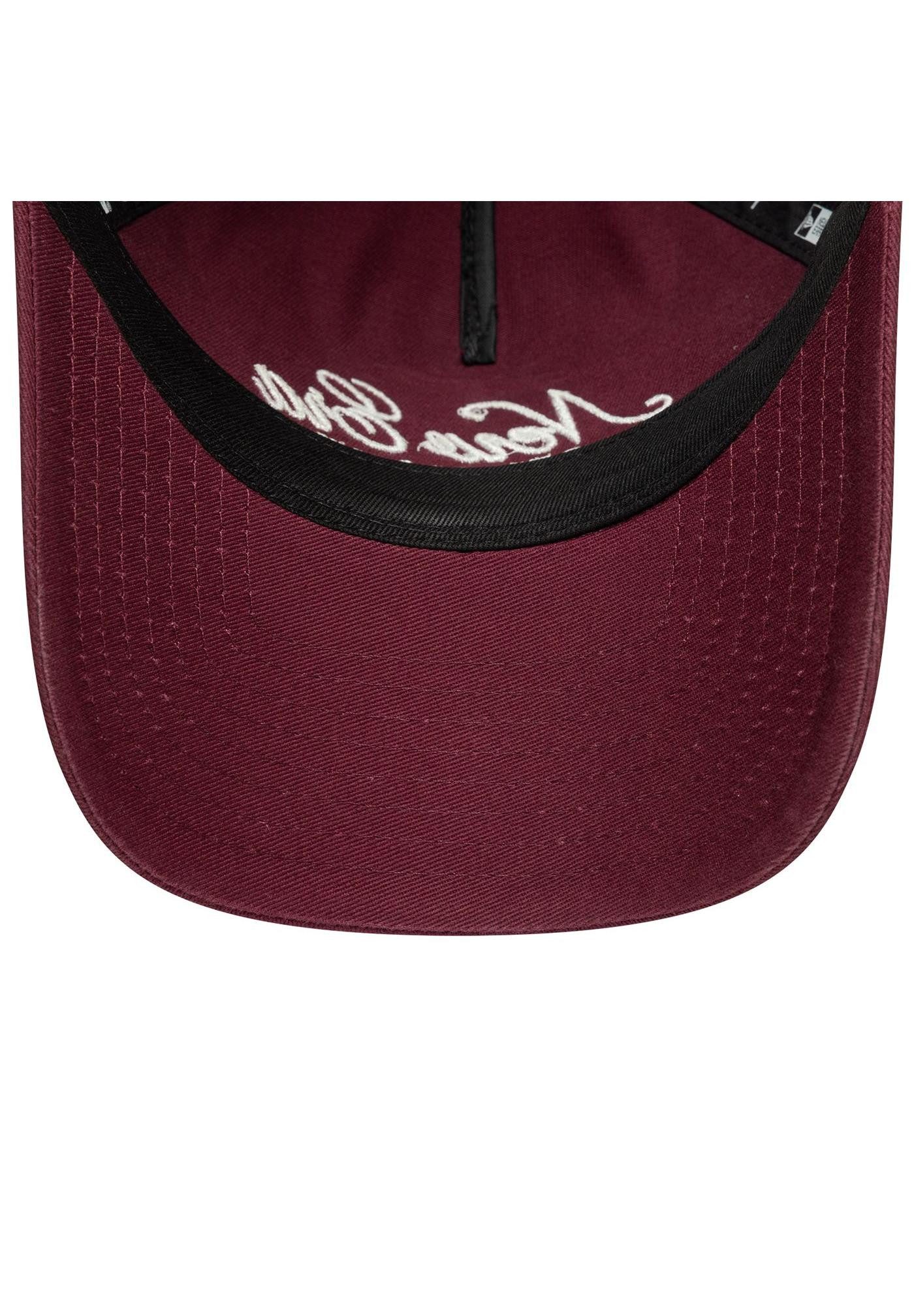 New Era Baseball Cap New Era NE Script 9Twenty A-Frame Women Cap Weinrot (1-St)