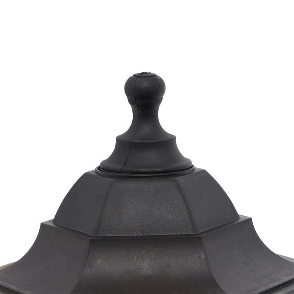 Qazqa Außen-Wandleuchte New haven, ohne Leuchtmittel, E27, Schwarz, Klassis günstig online kaufen