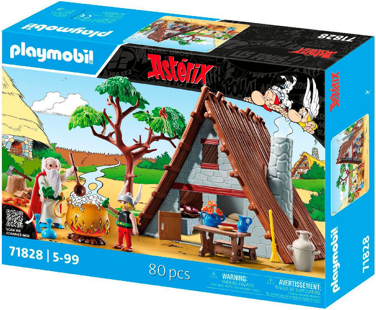 Playmobil® Asterix: Asterix' Haus (71828), Playmobil Asterix Konstruktions-Spielset, (80 St), Made in Germany