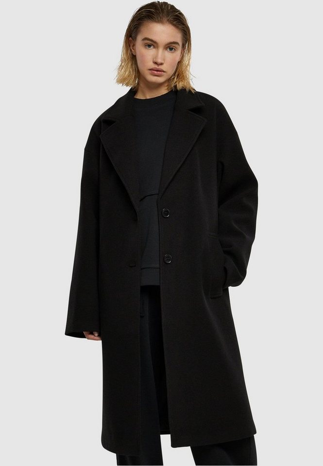 URBAN CLASSICS Langjacke Damen Ladies Oversized Long Coat (1-St), Hält dich  auch im tiefsten Winter warm
