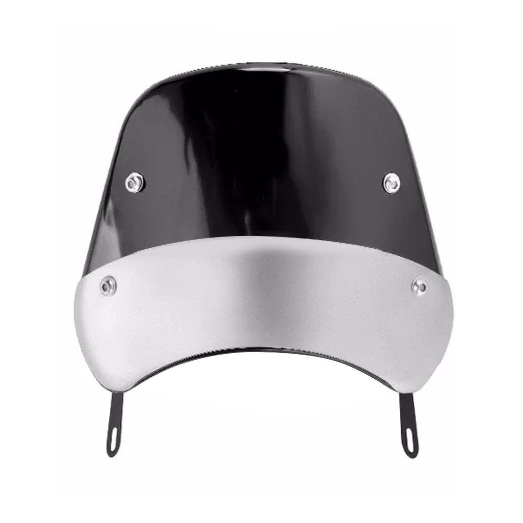 Craftride Motorradhelm-Visier Windschutzscheibe für Triumph Scrambler / 1200 XC / XE RW3 schwarz