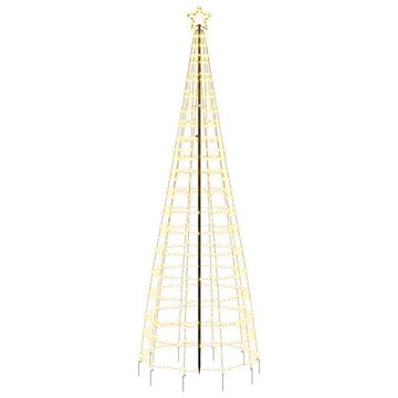vidaXL Dekolicht LED-Weihnachtsbaum mit Erdspießen 570 LEDs Warmweiß 300 cm Außenbereic