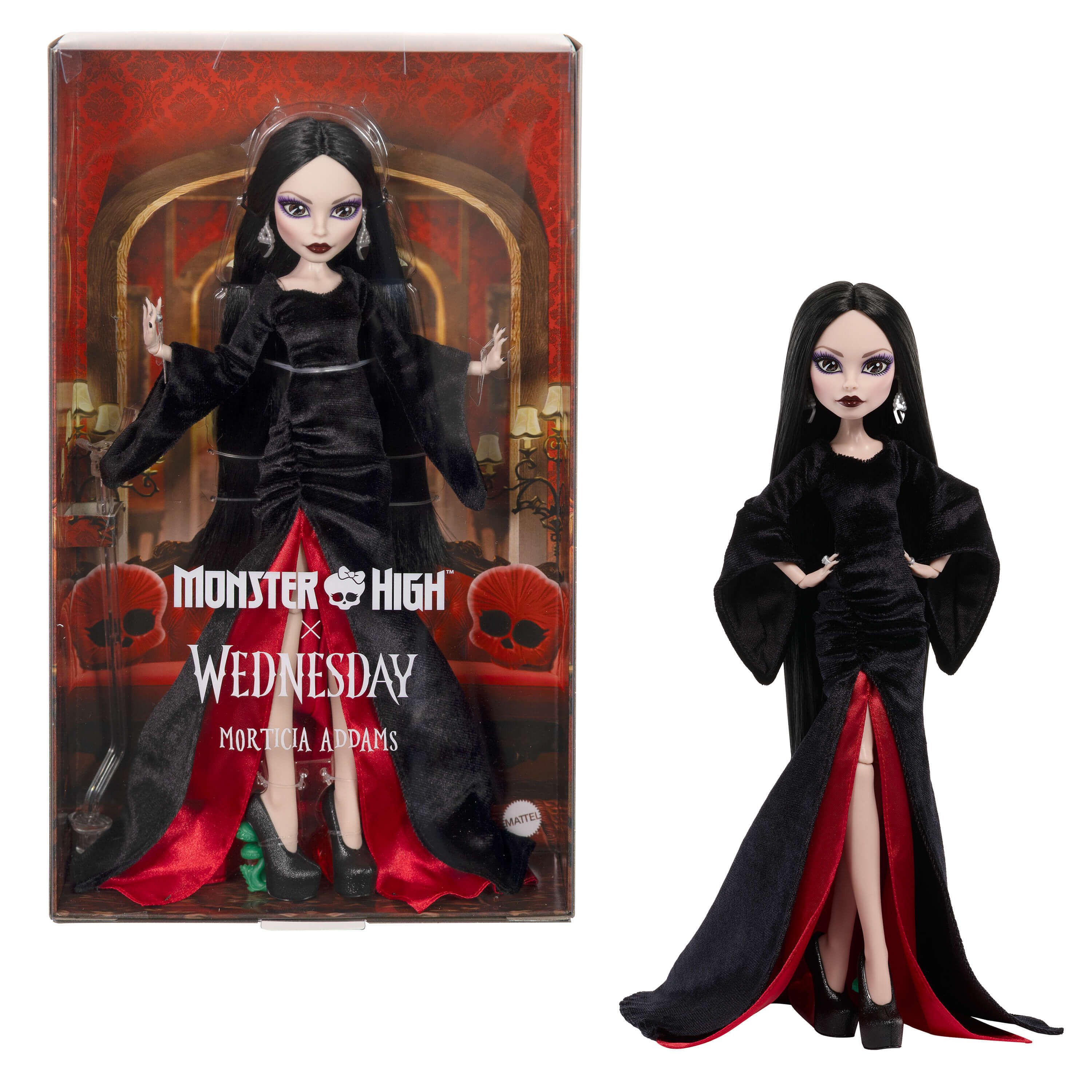 Mattel® Anziehpuppe Mattel JLK99 - Monster High Collector Wednesday Morticia
