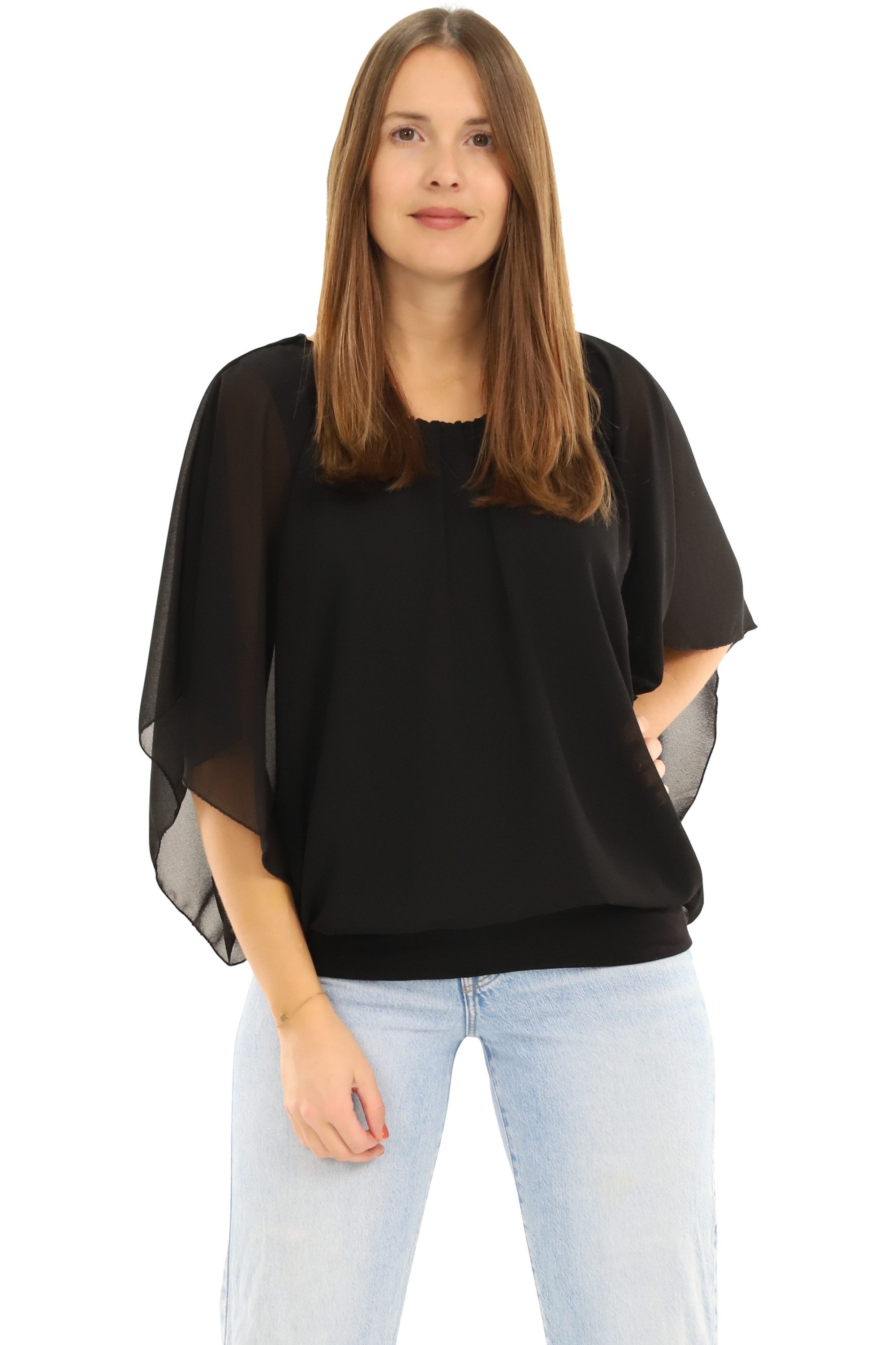 malito more than fashion Chiffonbluse 6296 günstig online kaufen