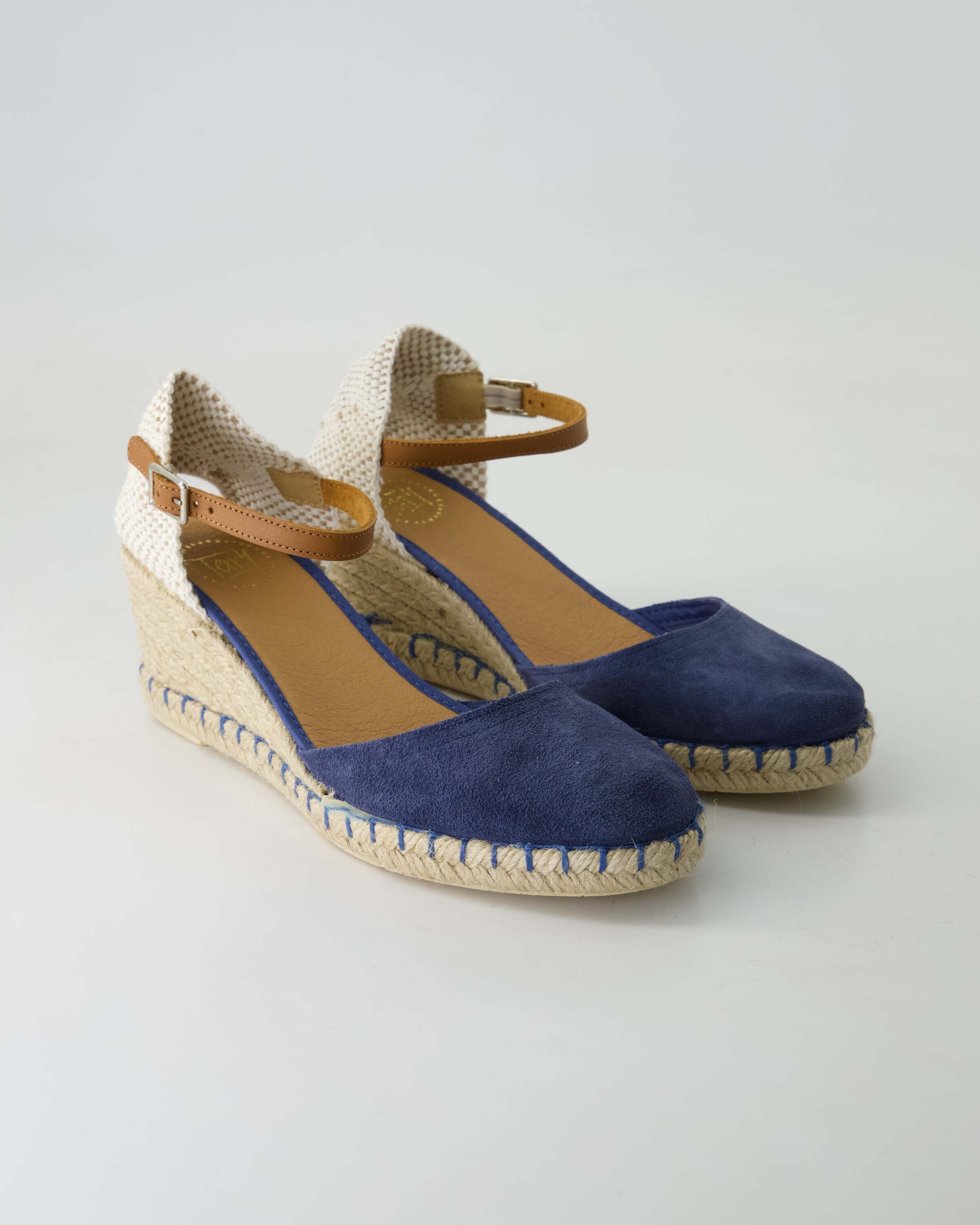 Terry Minaria Espadrille Obermaterial: Leder und Textil
