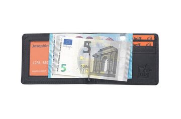 Josephine Osthoff Geldbörse Euro Clip Geldbörse Geldklammer schwarz