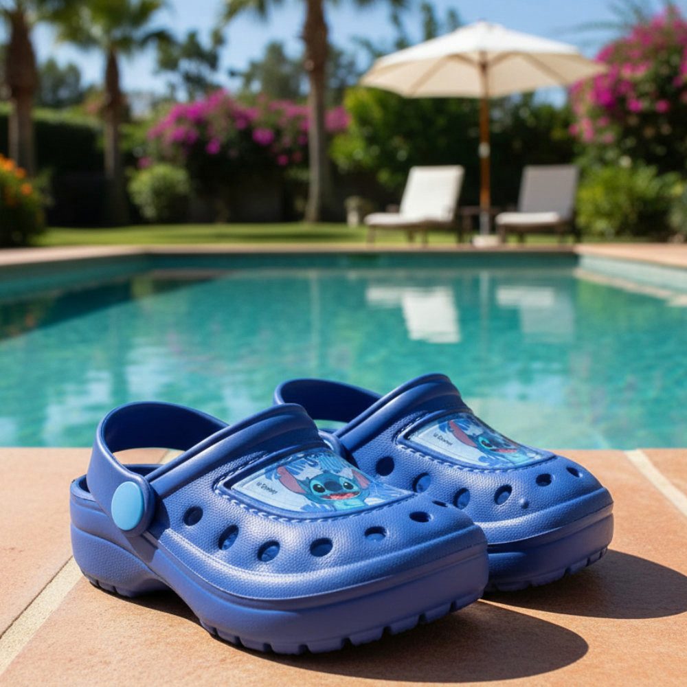 Disney Disney Lilo und Stitch Kinder Jungen Clogs Badeschuhe Gr. 22 bis 33 Clog