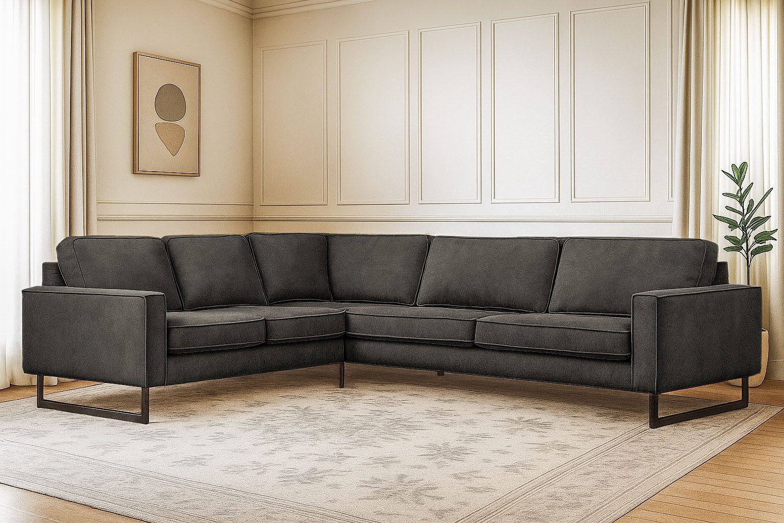 Places of Style Ecksofa Pinto, XXL, günstig online kaufen