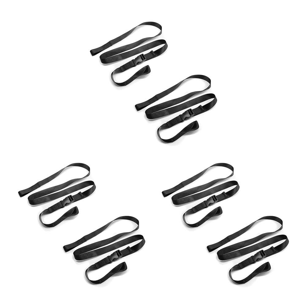 Spanngurt 3er-Set Motorrad Schlaufengurt Set 2 Stück # 1,5m schwarz