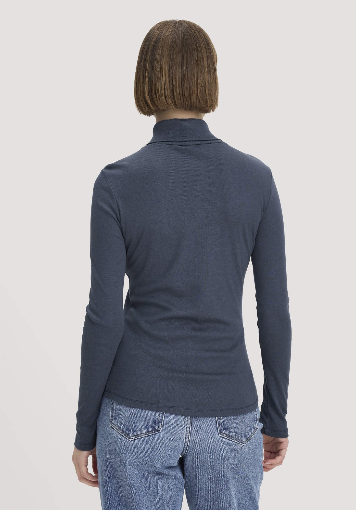 Hessnatur T-Shirt Fitted aus Bio-Baumwolle und TENCEL™ Modal (1-tlg) – Bild 5 von 5