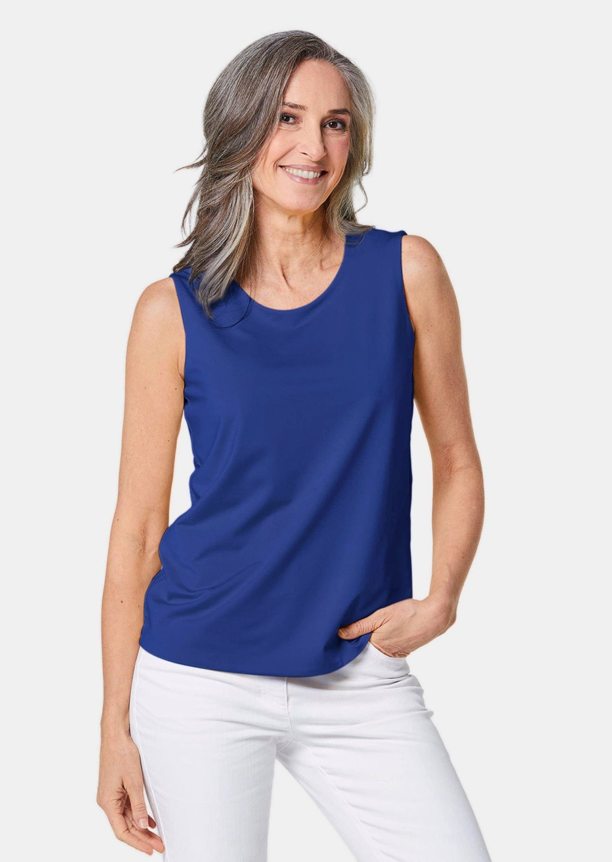 GOLDNER Shirttop Gepflegtes Top in formstabiler günstig online kaufen