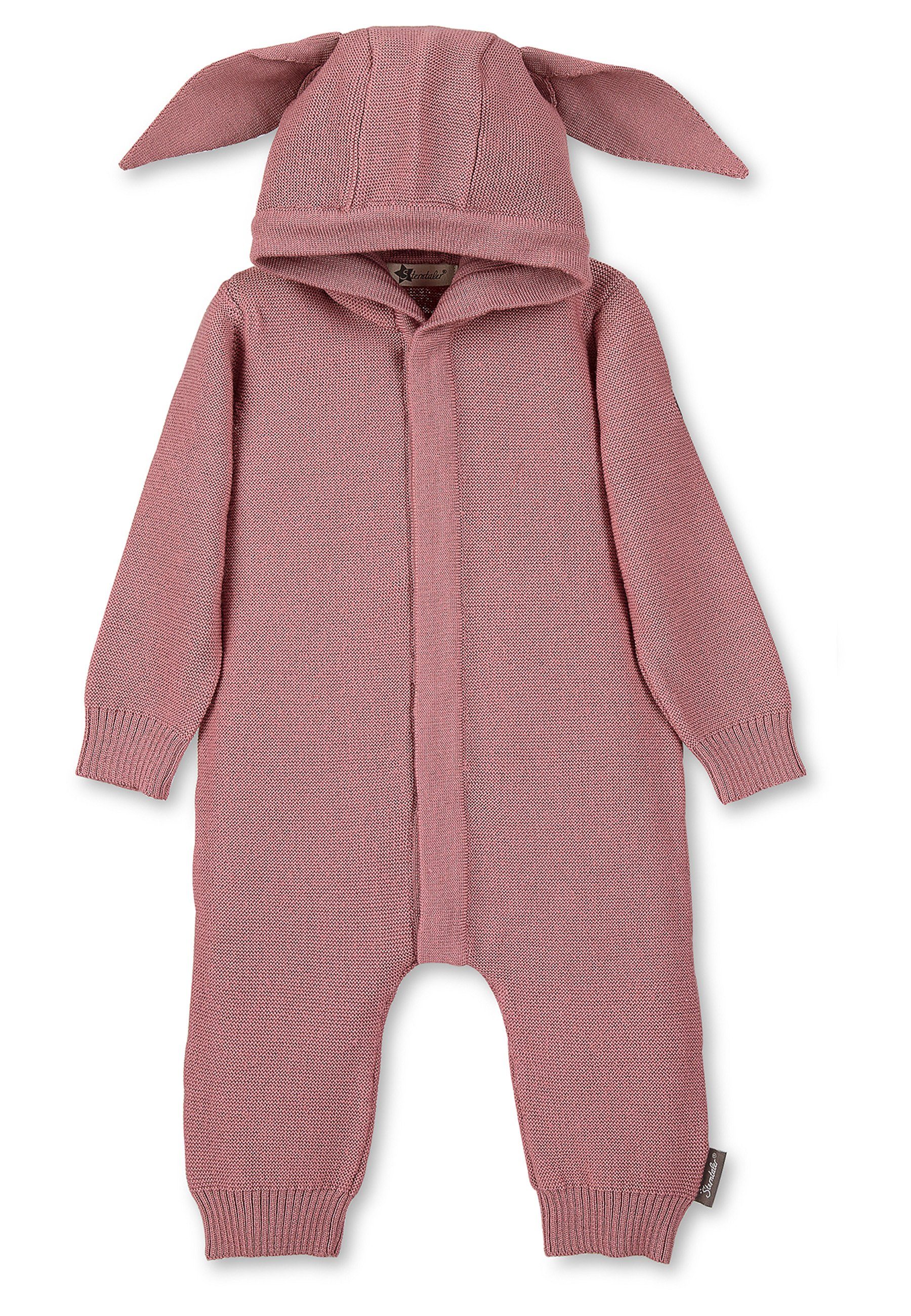 Sterntaler® Overall Strick-Overall aus Wolle (Merino) rosa