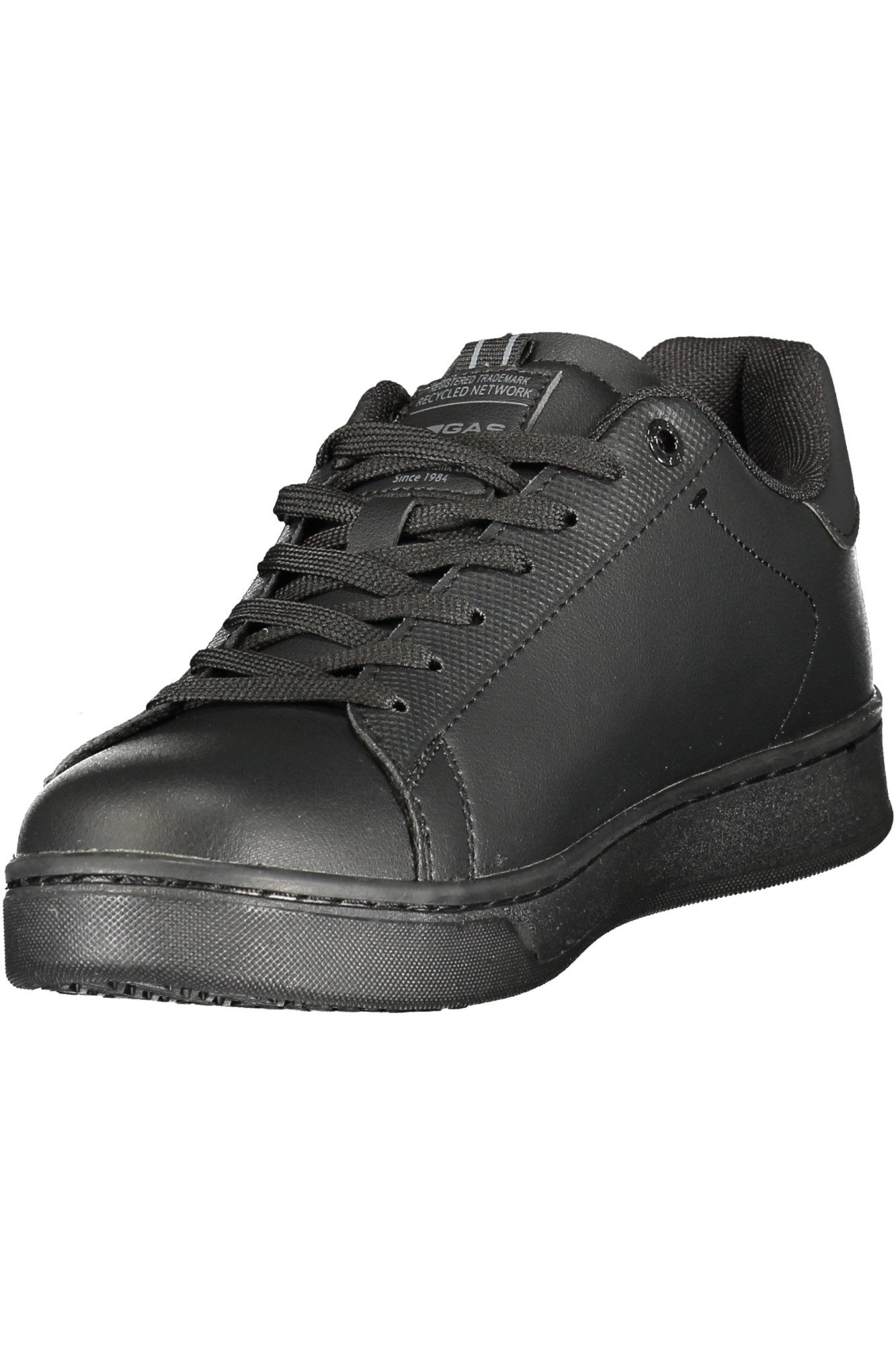 GAS Sneaker Bequemer schwarzer Herrensportschuh mit