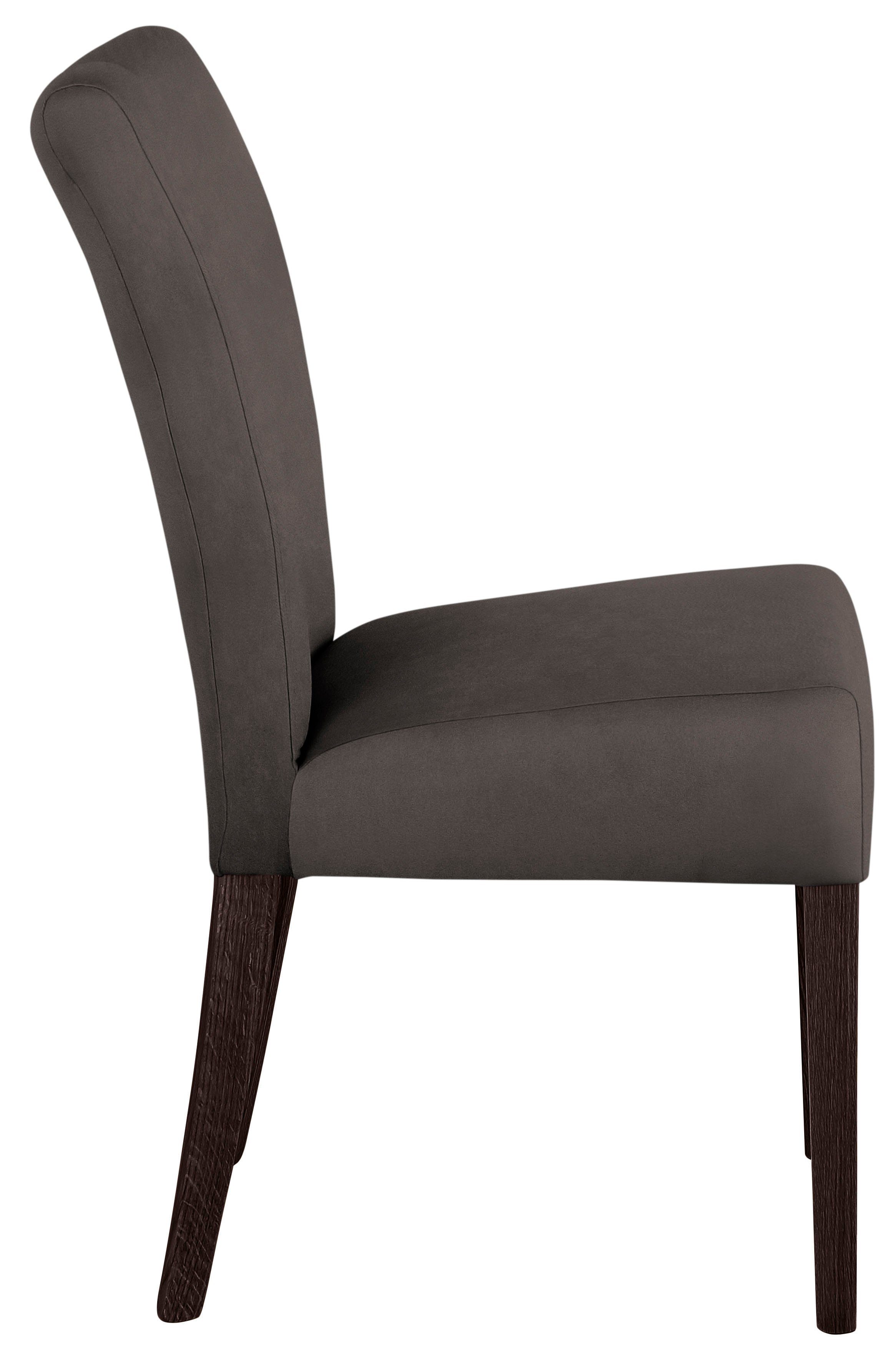 Home affaire Esszimmerstuhl Queen (Set, 6 St), Beine aus massiver Buche, we günstig online kaufen