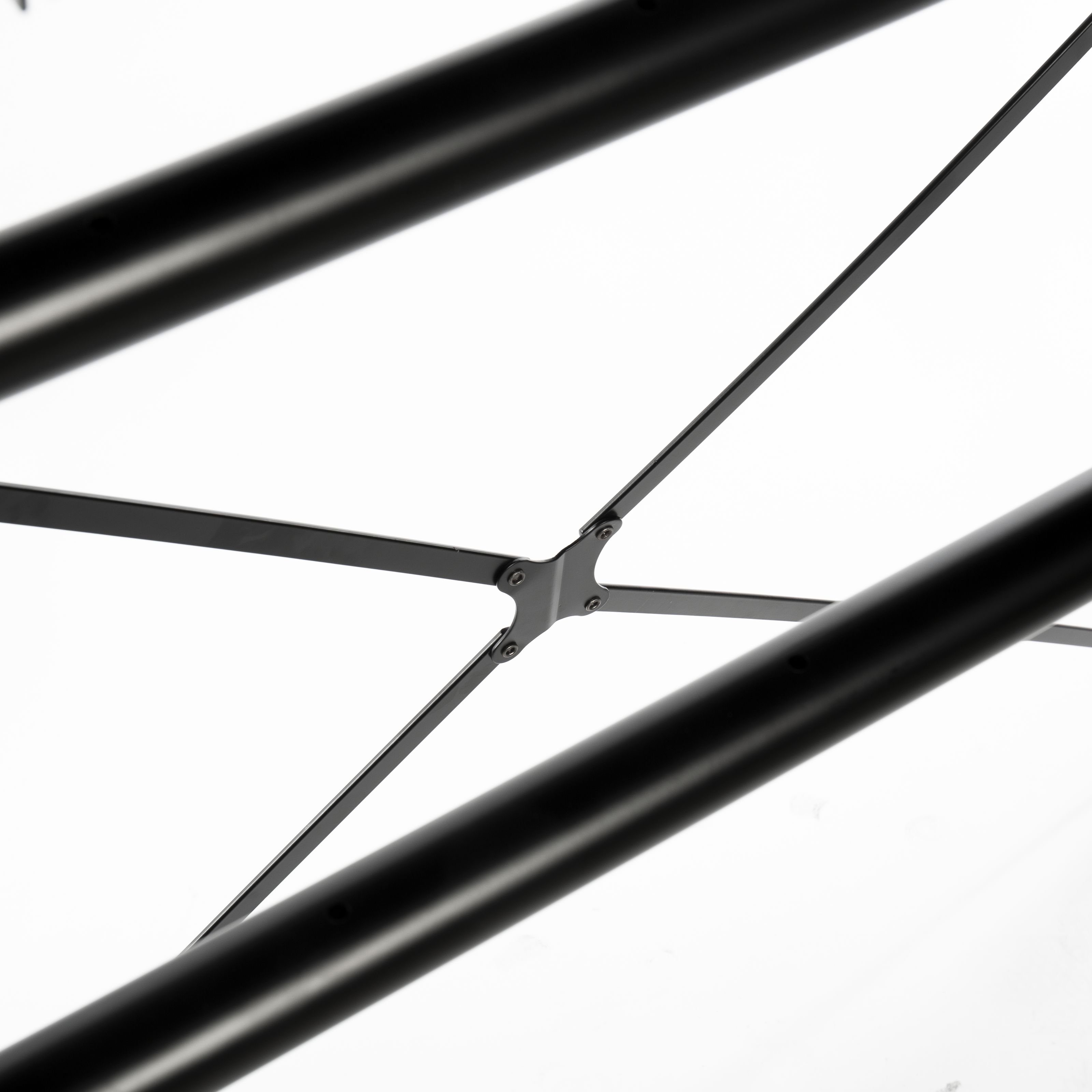 MUSIC STORE Keyboardständer, (KB-1177 Keyboardständer 3-Instrumenten Platz Höhenverstellbar Schwarz Aluminiumkonstruktion ABS-Befestigungsklammern 370/840/1270mm Höhe 380mm Tiefe 800mm Breite 1480mm Länge Maximale Belastbarkeit 7kg, Stative für Tasteninstrumente, Keyboardständer), Keyboardständer, Höhenverstellbar, Aluminiumkonstruktion