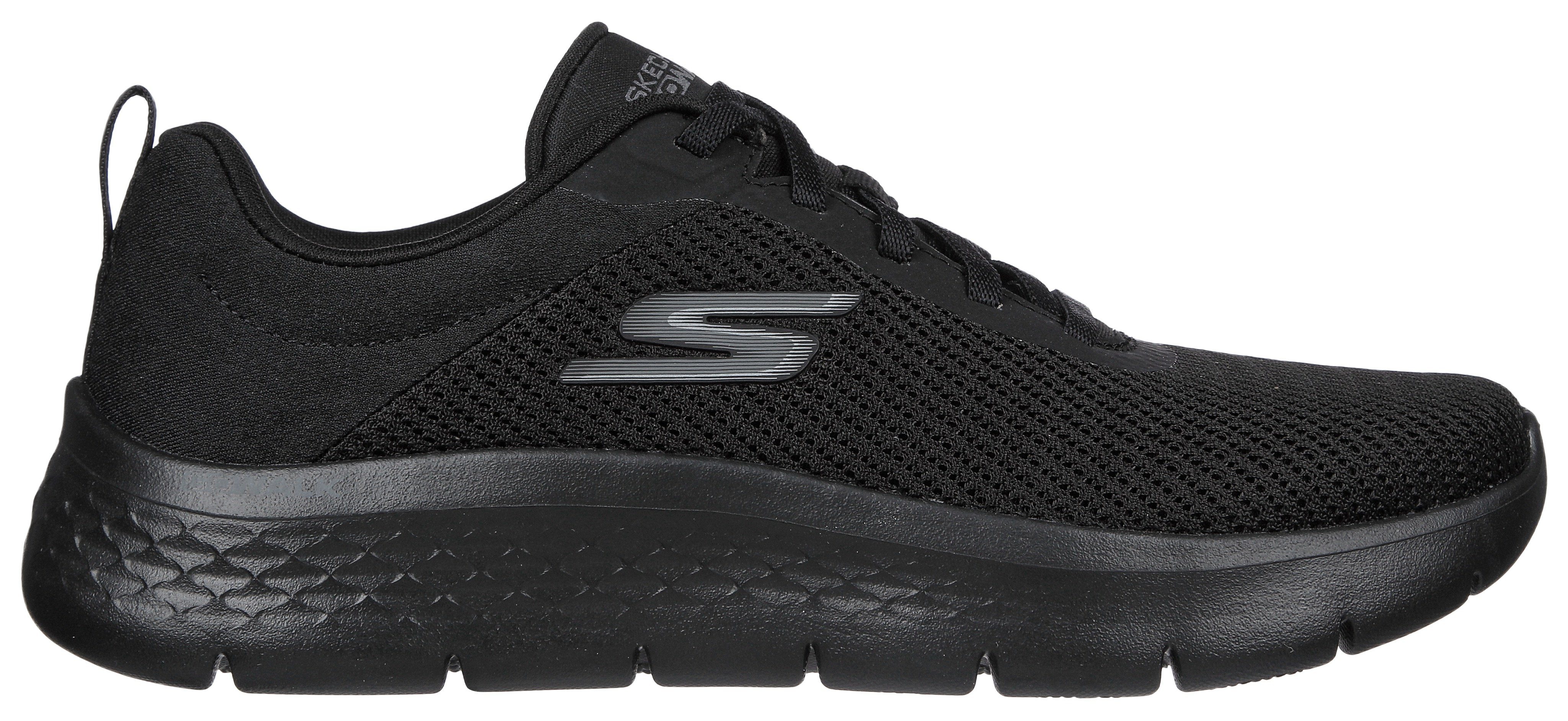 für schwarz-uni Skechers Slip-On geeignet Maschinenwäsche FLEX ALANI GO Sneaker WALK