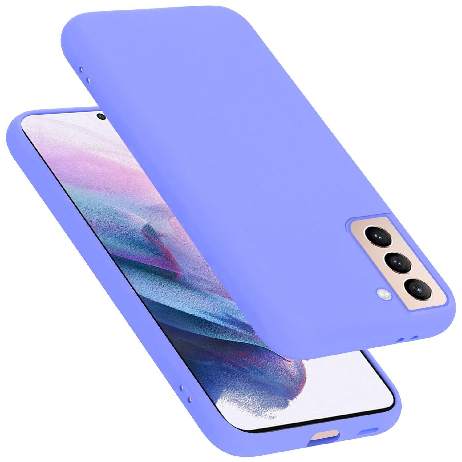 Cadorabo Handyhülle für Samsung Galaxy S21 PLUS Hülle Samsung Galaxy S21 PLUS, Flexible Hülle TPU Silikon Schutzhülle Back Cover Case