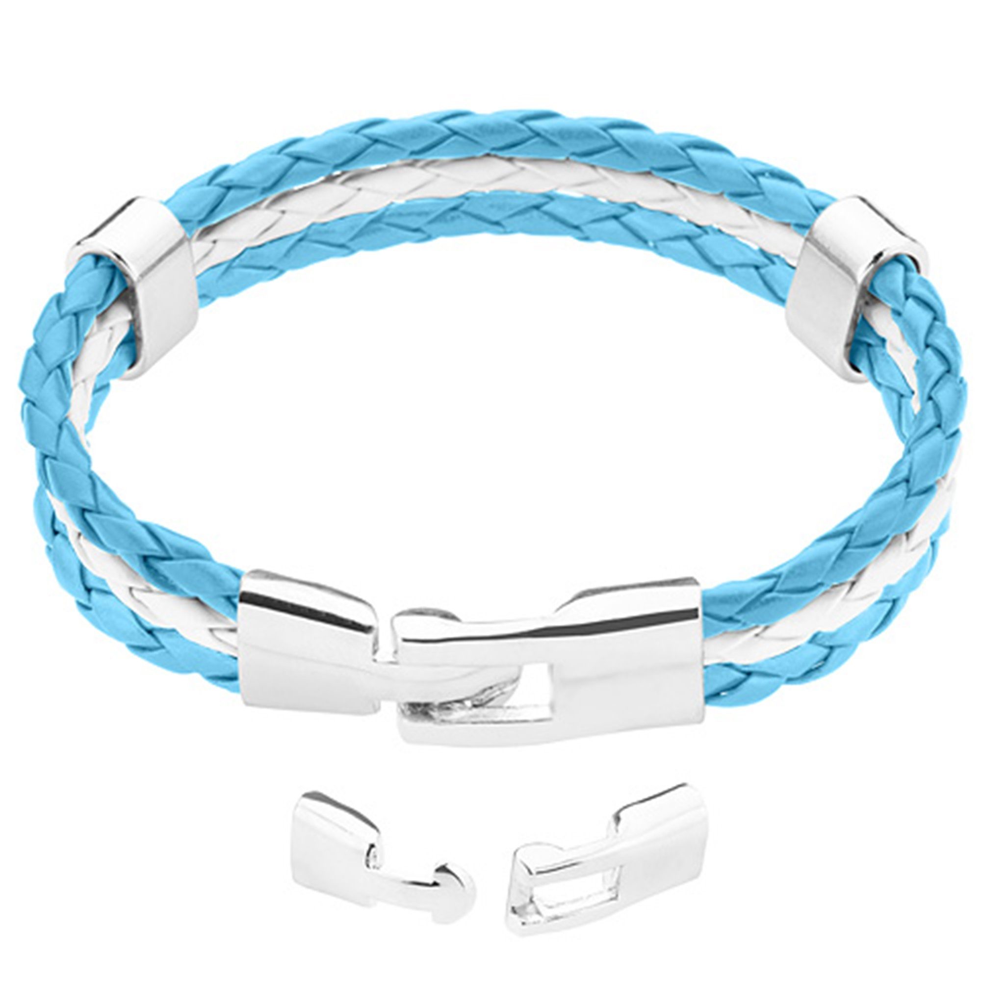 Taffstyle Armband Fanartikel Länderflagge geflochten Sport Accessoire 19–21 cm (Geflochtenes Fanarmband in Länderfarben für Sportevents & Alltag)