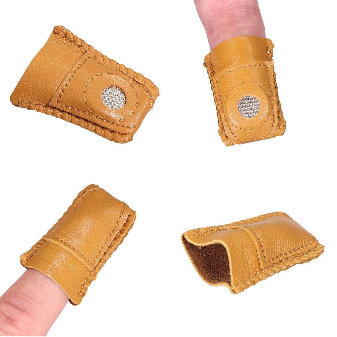 Langlauf Schuhbedarf Ledernähset mit 6tlg Nadelsortimnet & Fingerhut + Ledergarn Nähgarn – Bild 5 von 5