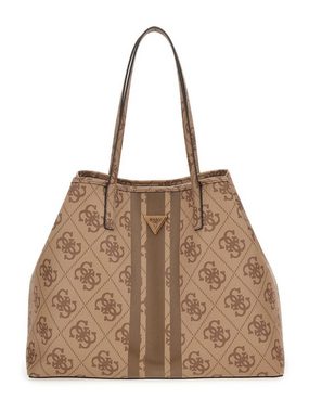 Guess Handtasche GUESS Vikky Large Tote Bag in Bag Damen Shopper, Logoschriftzug auf der Vorderseite