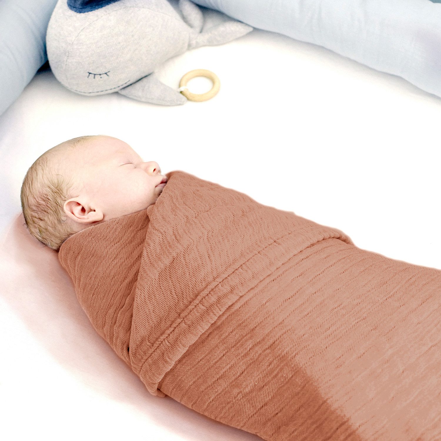 Babydecke Babydecke Musselin Kuscheldecke Puckdecke Baby günstig online kaufen