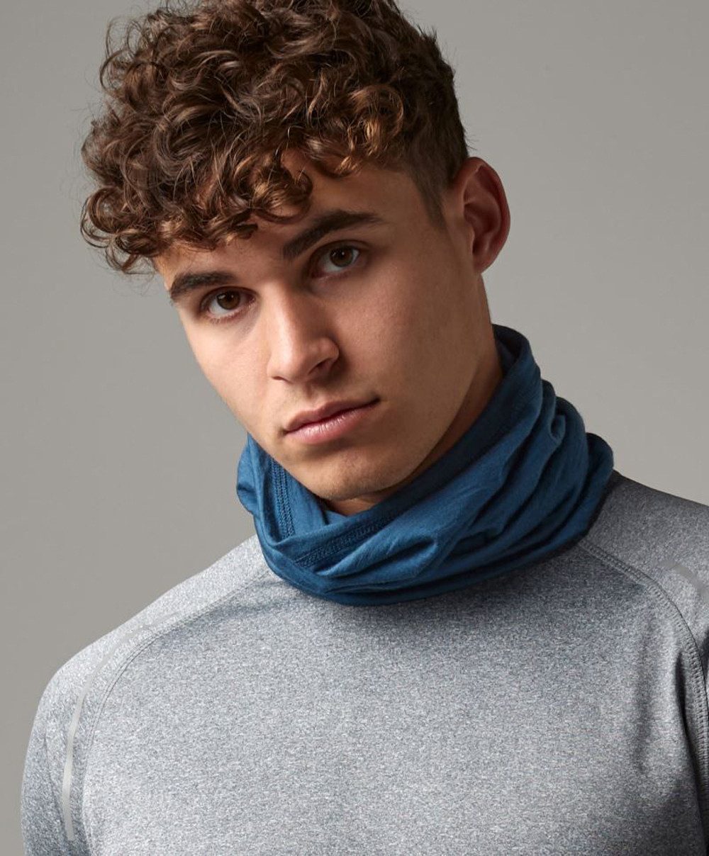 Multifunktionstuch Loop Neckwarmer Schlauchschal aus Merinowolle