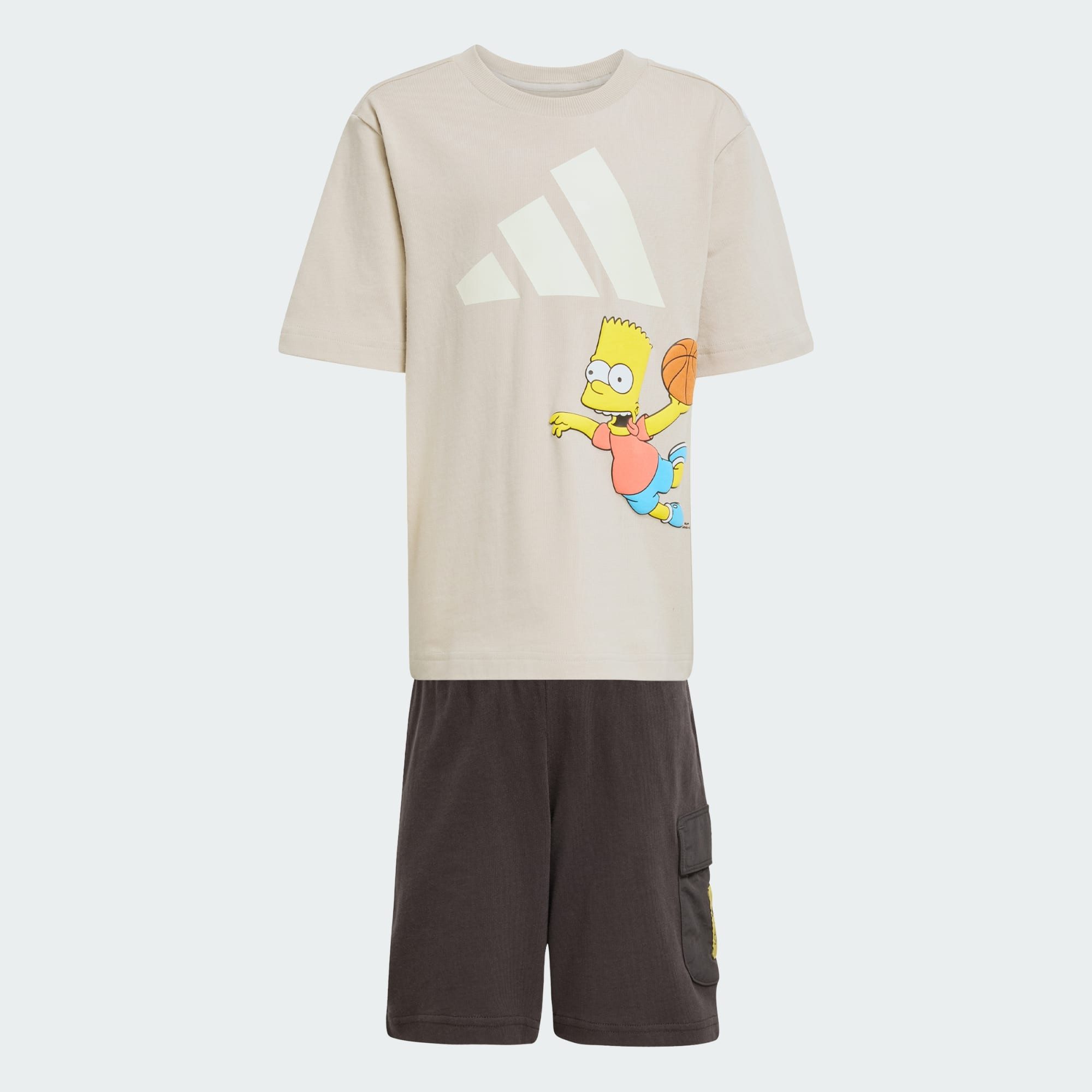 adidas Sportswear Trainingsshirt DIE SIMPSONS T-SHIRT-SET KIDS (1-tlg)