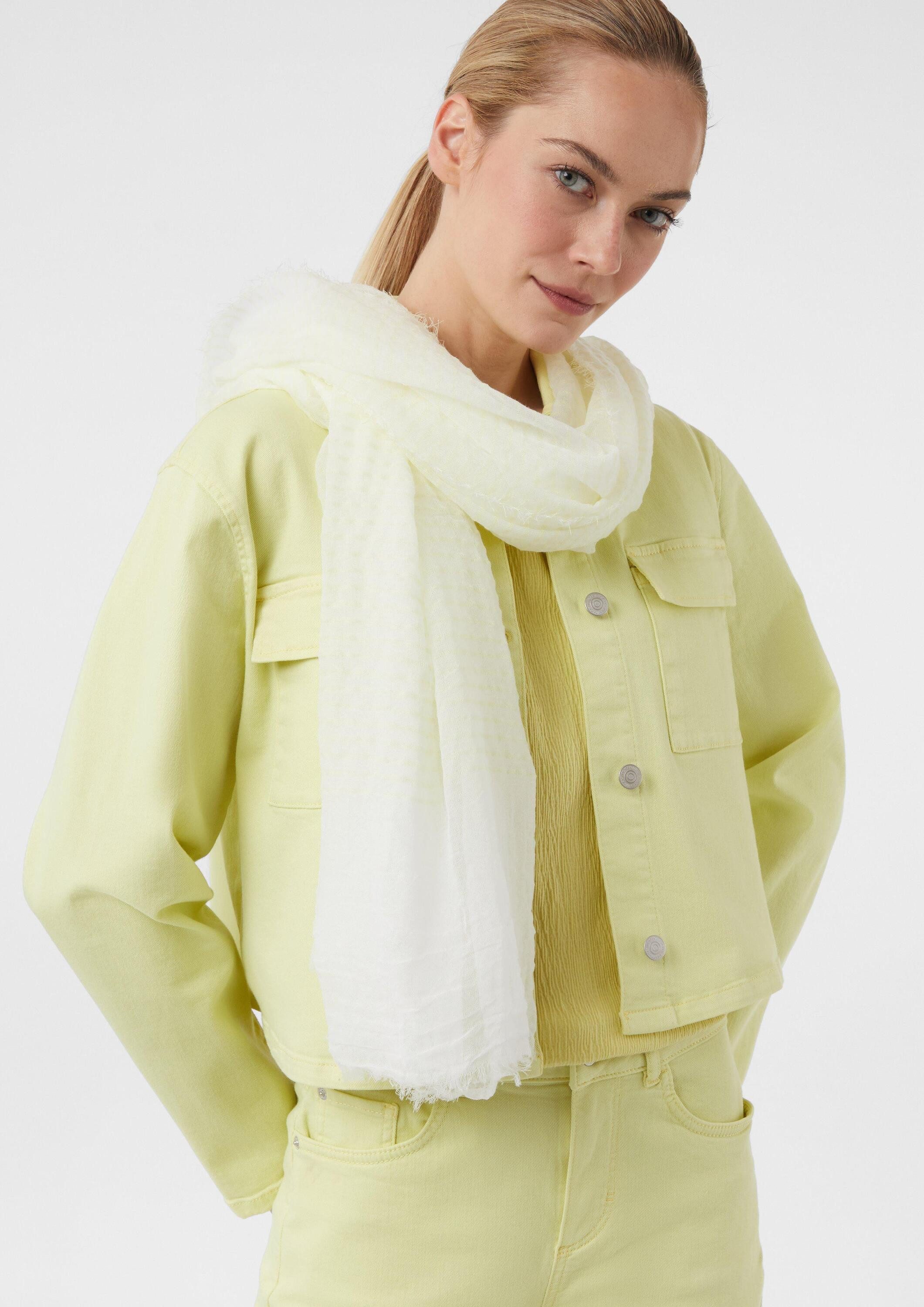 comma Schal Tuch, Gestreifter Schal mit günstig online kaufen