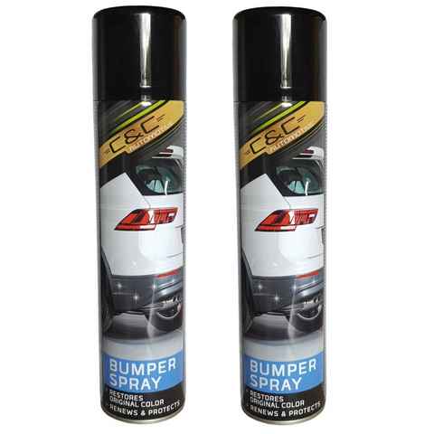 Spectrum 2 x Stossstangenspray 400 ml Bumper Spray Auto-Reinigungsmittel (2-St)