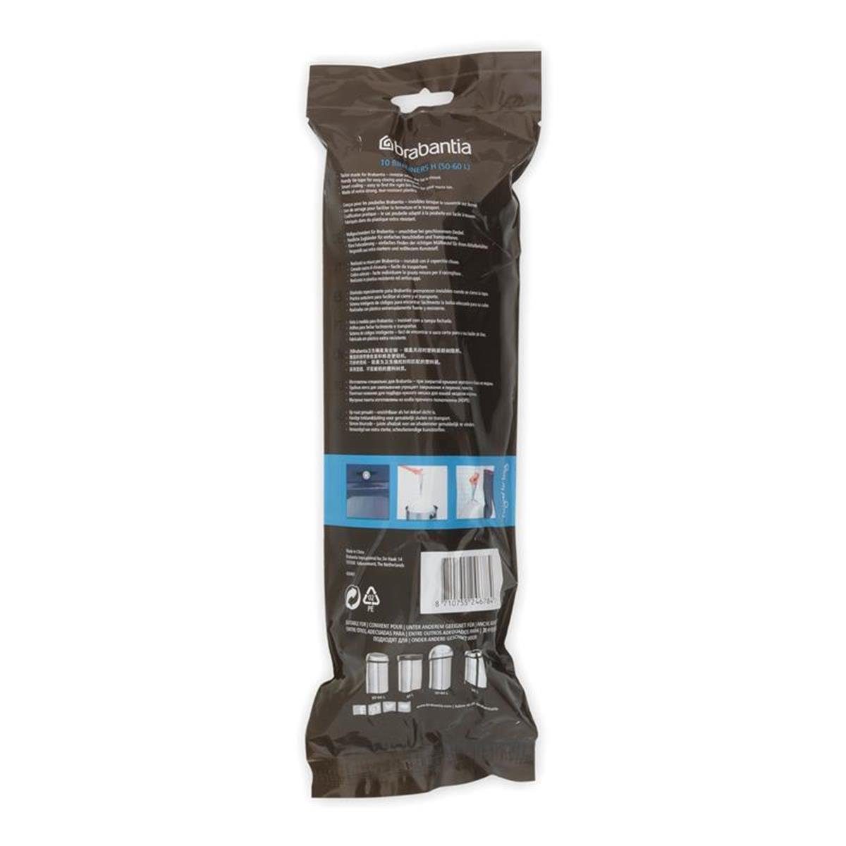 Brabantia Müllbeutel 2x Brabantia Smartfix 50 l (H), 10 Müllbeutel