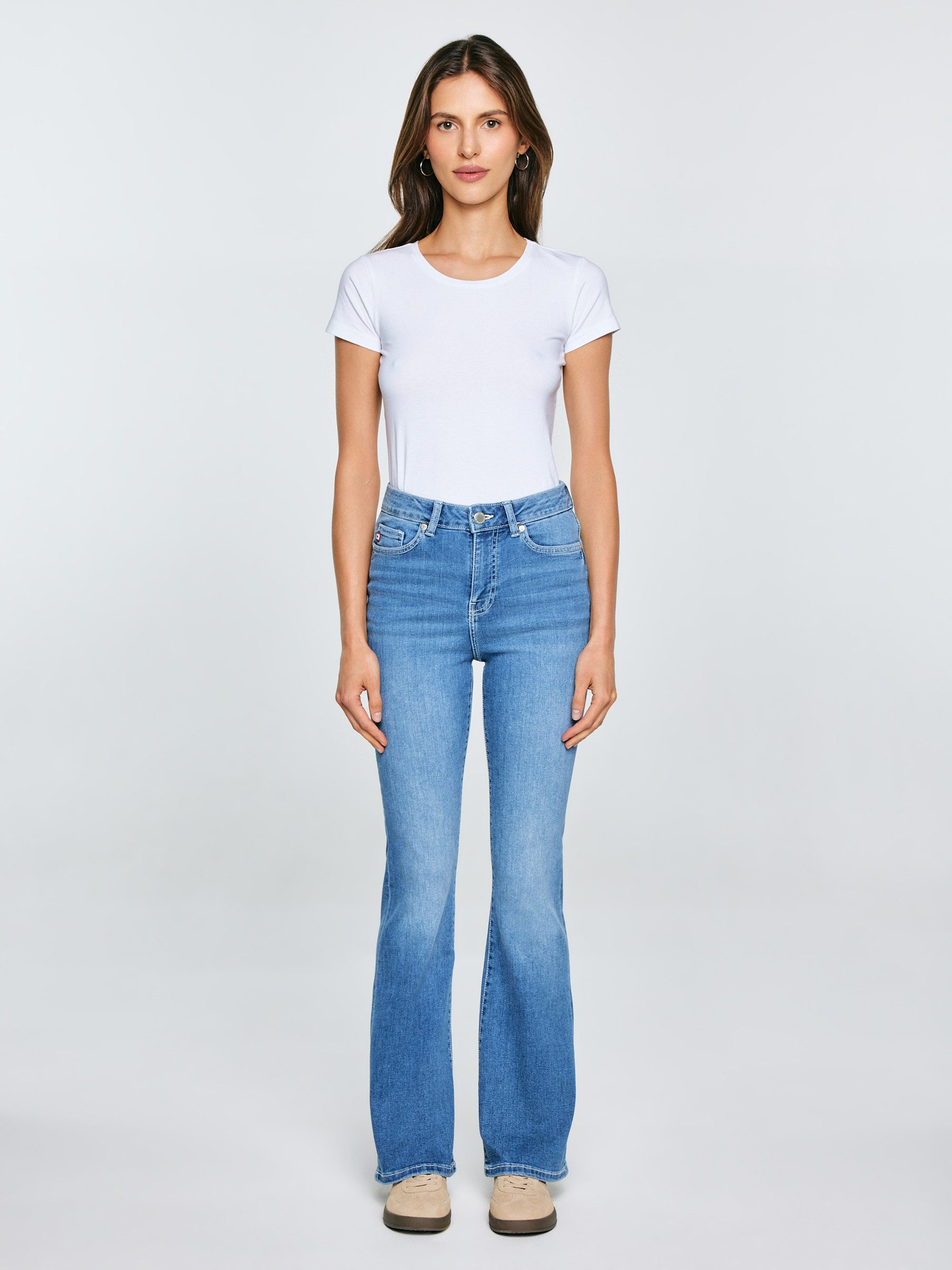 BIG STAR Bootcut-Jeans CLARA FLARE hohe Leibhöhe günstig online kaufen