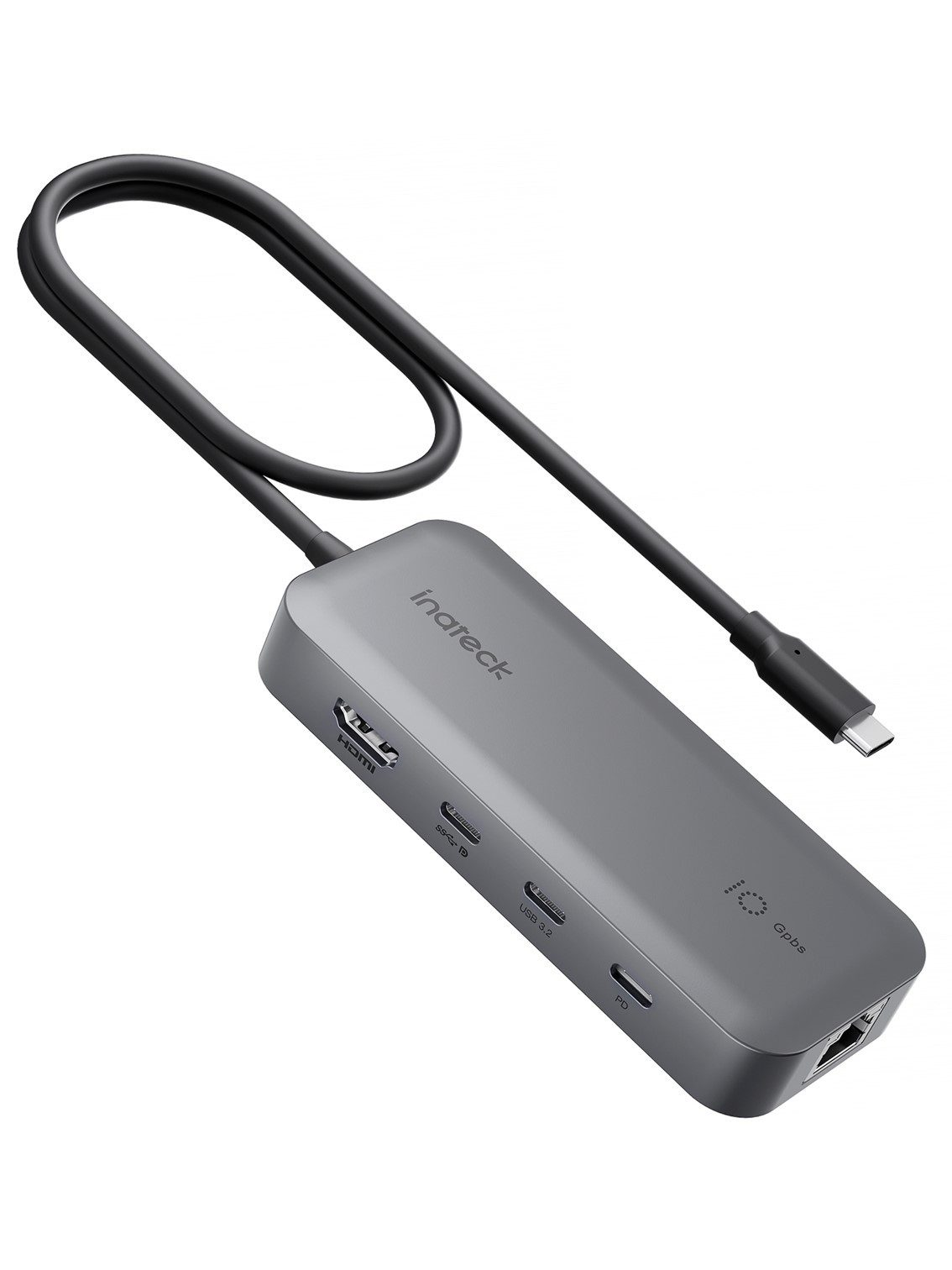 10 in 1 USB C Hub, 4K 60Hz HDMI Docking Station, 10Gbps 2 USB 3.2 C Adapter