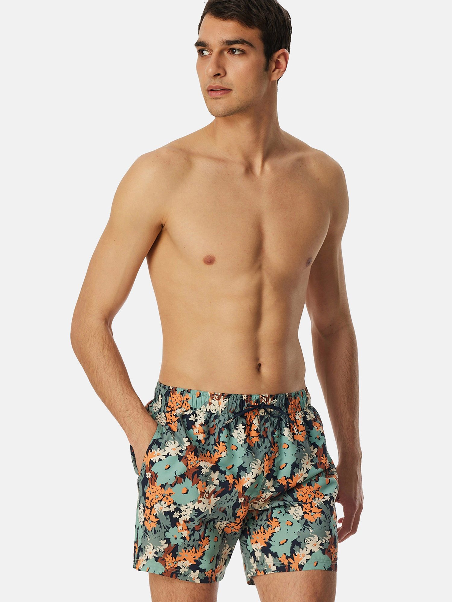 Schiesser Badeshorts Ocean Swim Bade-Shorts Speedo eng günstig online kaufen